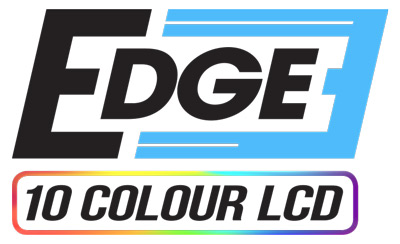 The JRP Edge 52mm gauge ranges logo